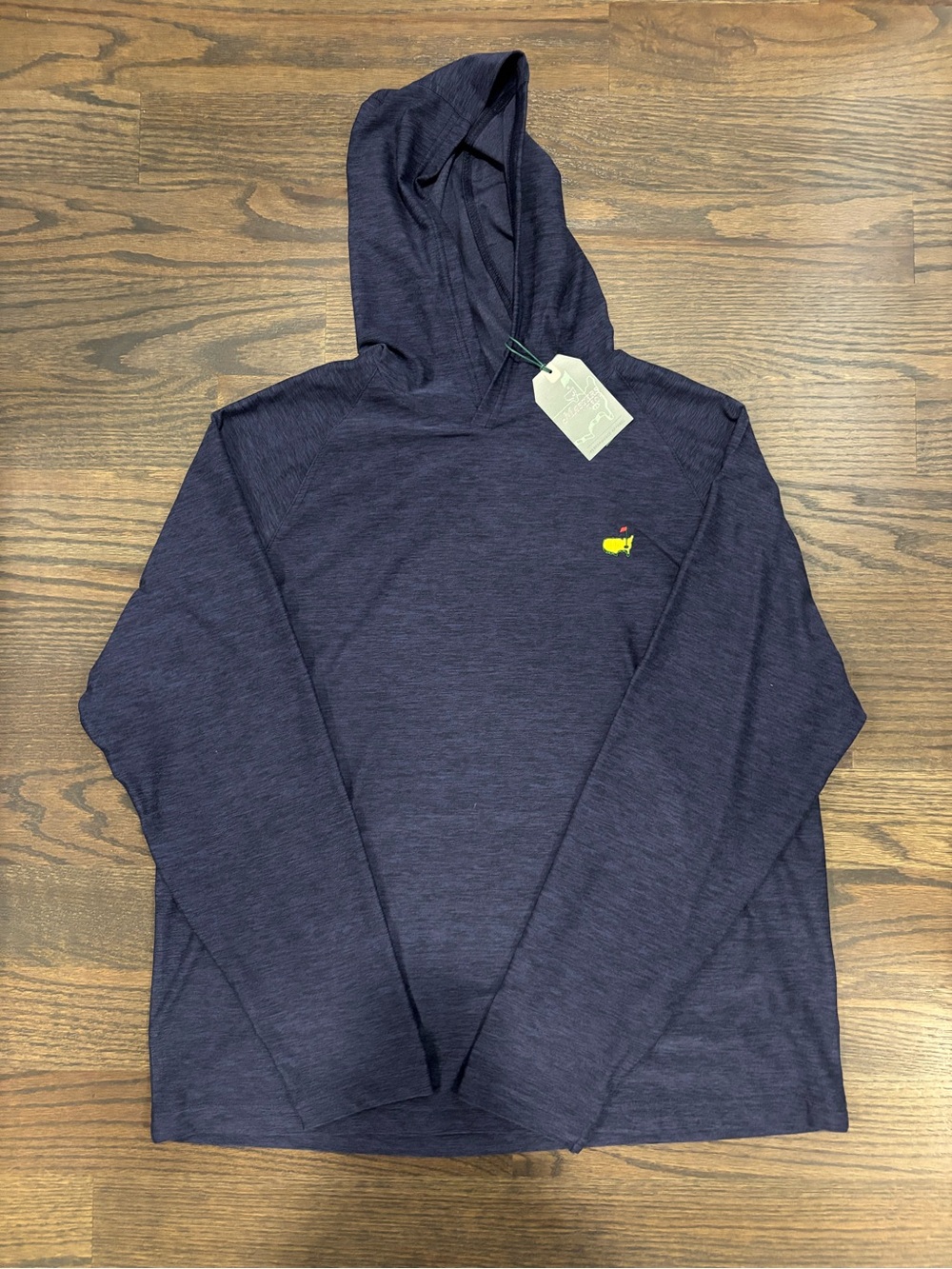 Masters Tech Navy Blue Athletic Hoodie